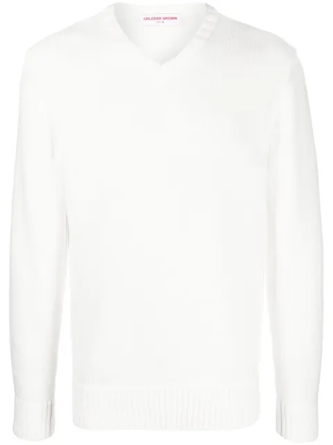 Orlebar Brown Clifton V-neck knit jumper