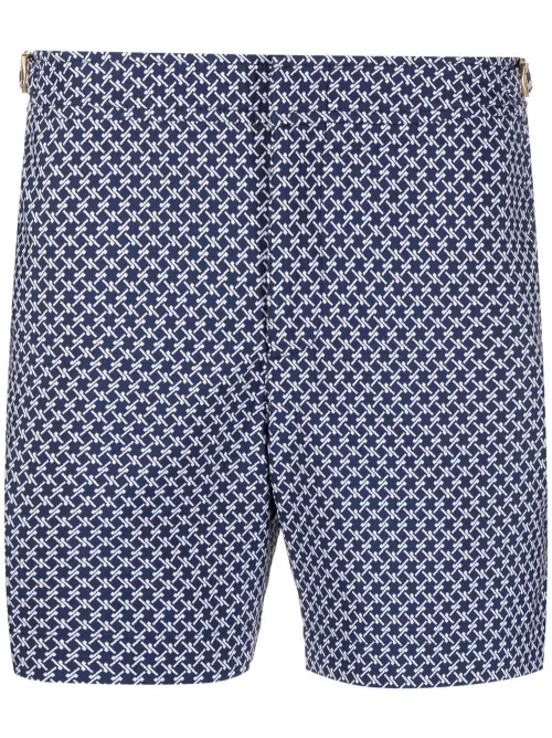 Short de bain à imprimé graphique intégral - Orlebar Brown - Modalova