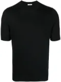 Malo short-sleeve knitted top - Black