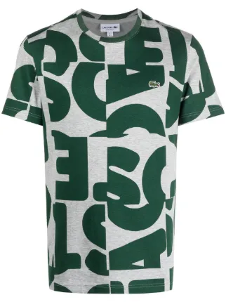 Lacoste all-over logo-print T-shirt 
