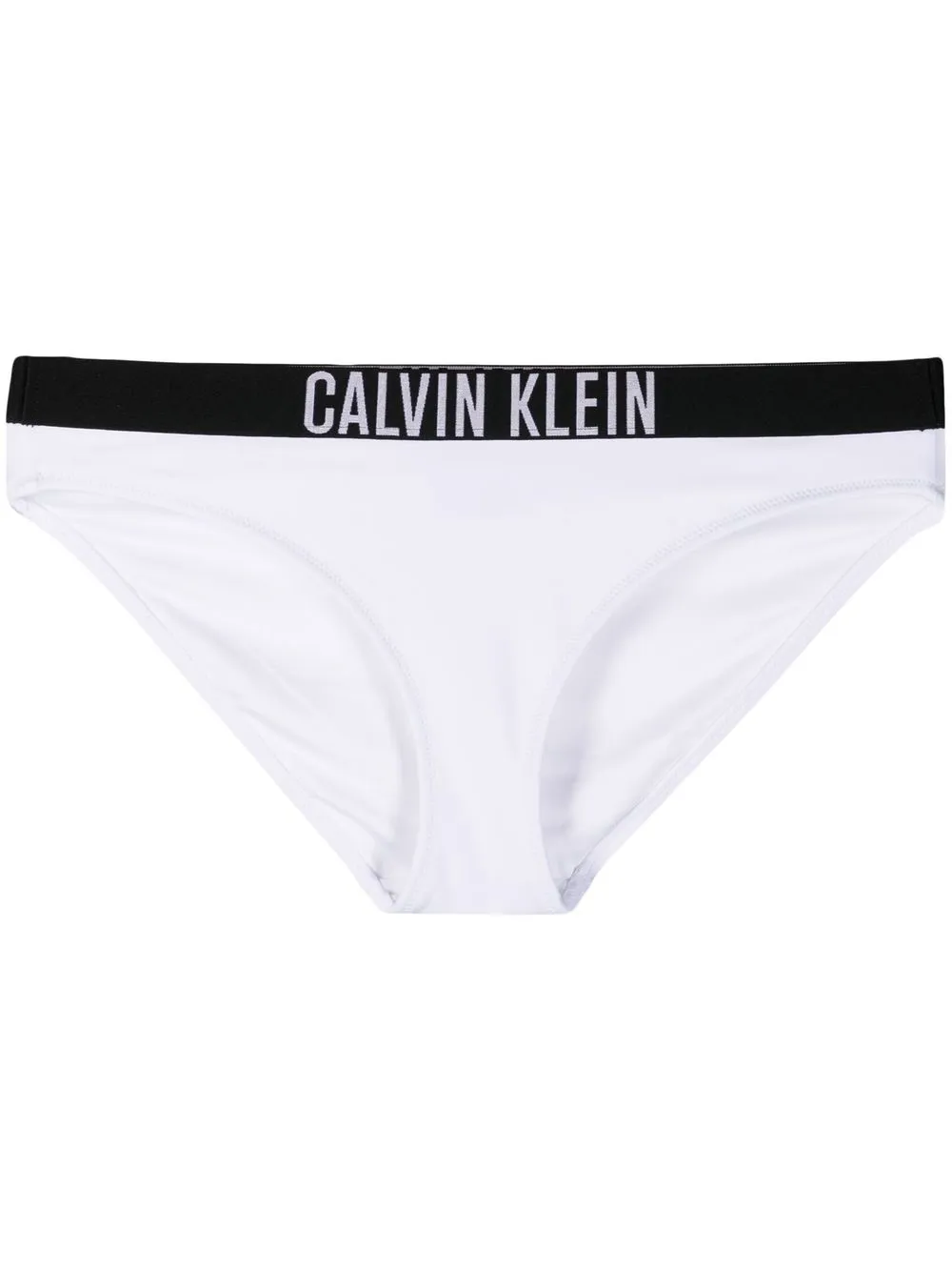 

Calvin Klein logo-band bikini bottoms - White