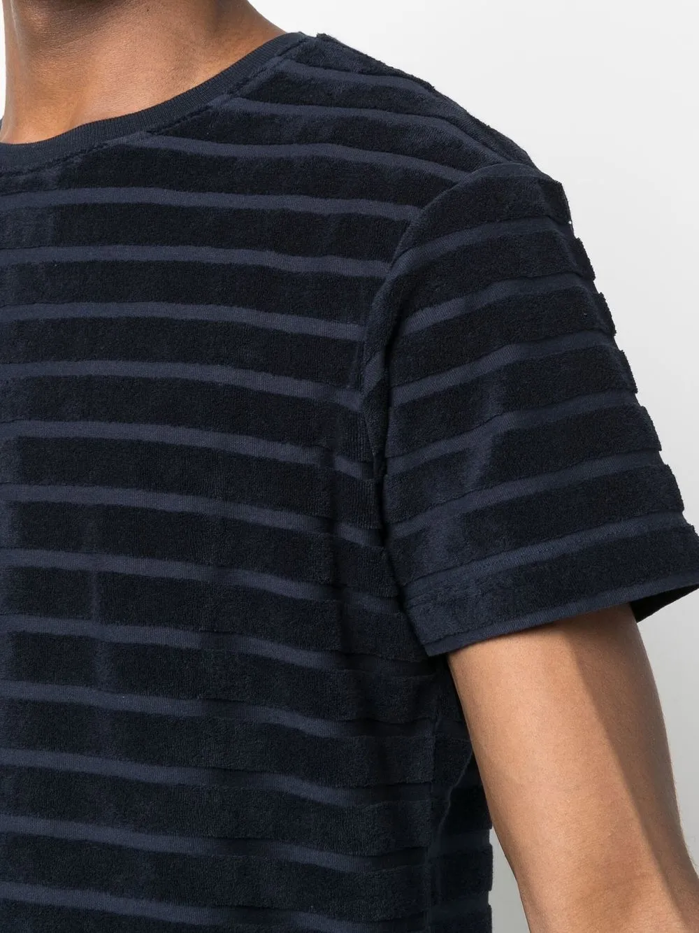 Sammy Towelling-Striped T-Shirt