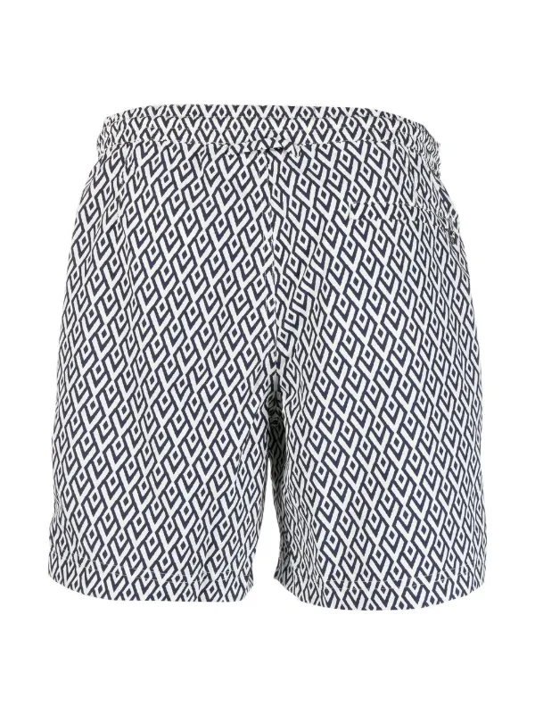 Orlebar Brown diamond-print Swim Shorts 