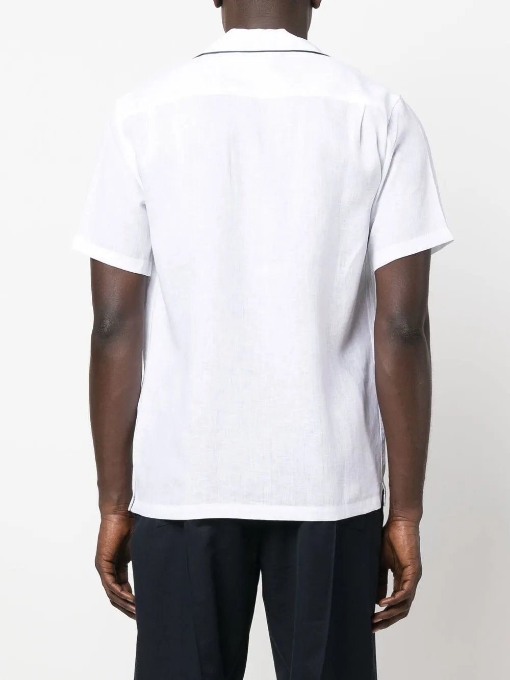 Hibbert Piped-Trim Detail Shirt