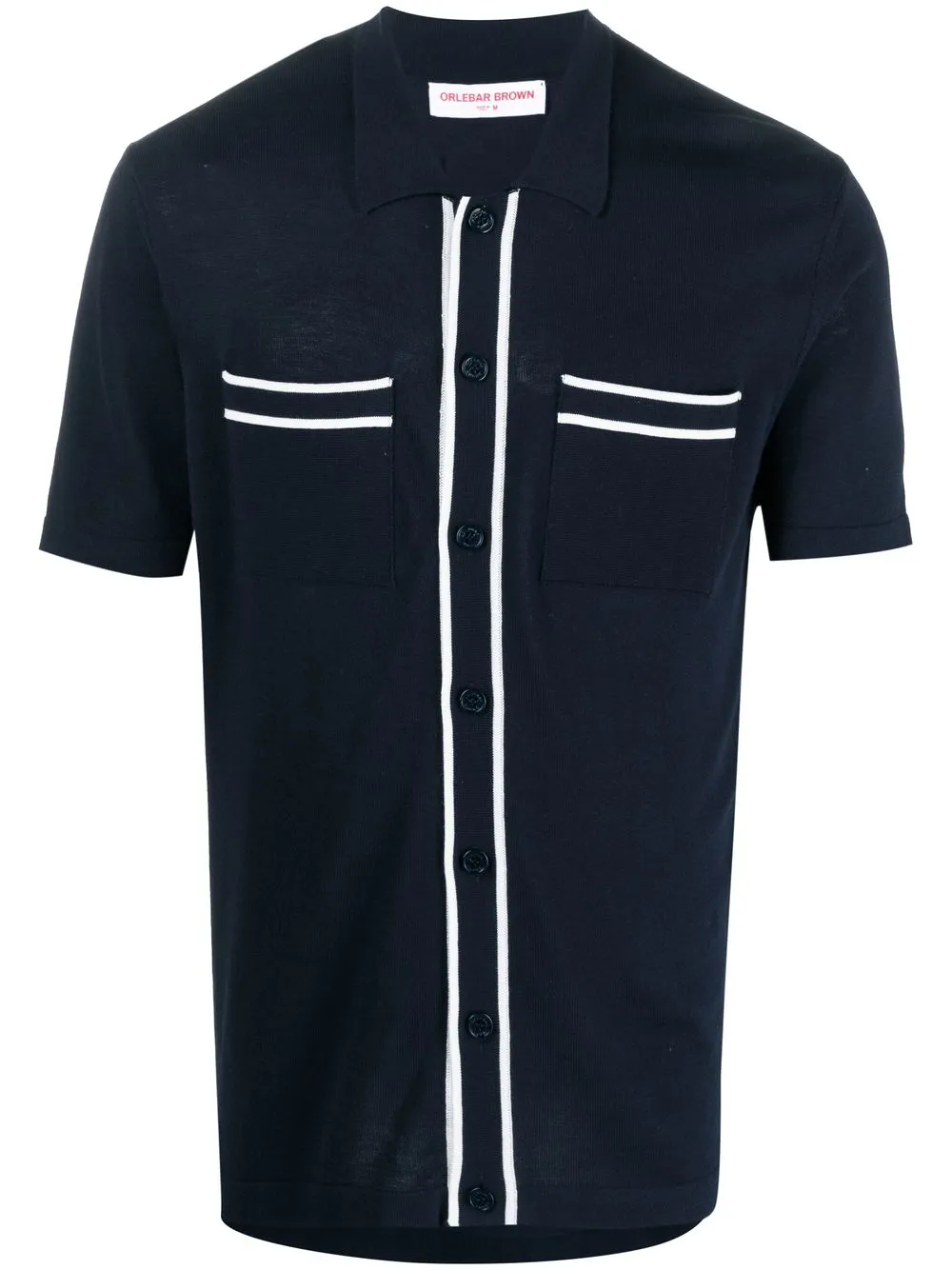 

Orlebar Brown camisa Keeling - Azul