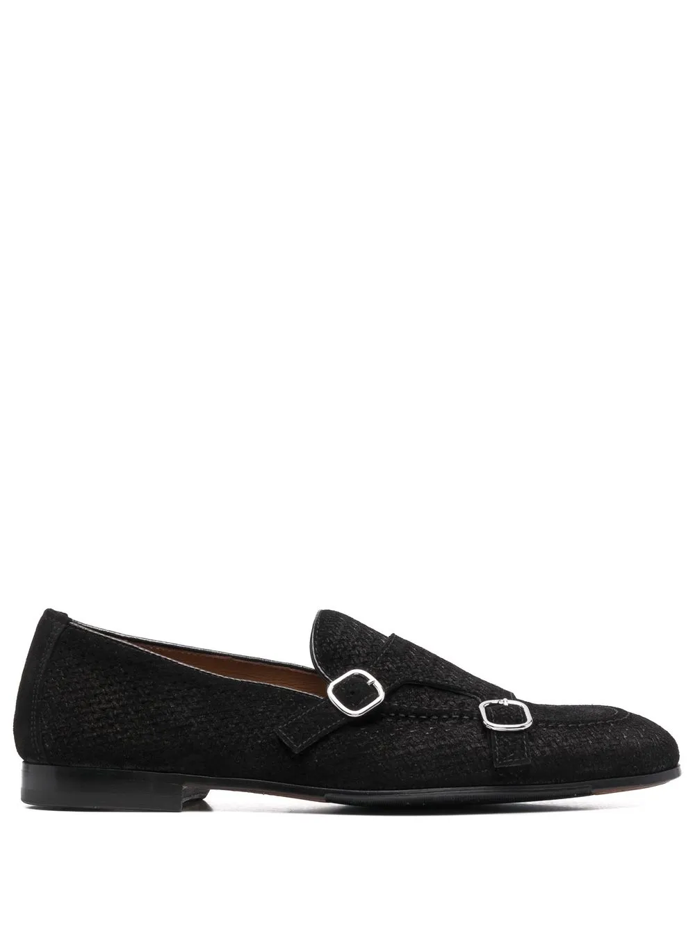 

Doucal's zapatos monk con hebilla doble - Negro