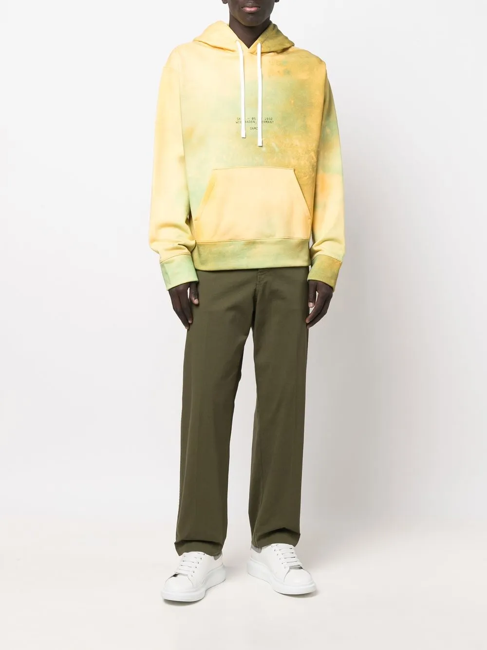 OAMC Hoodie met logoprint - Geel