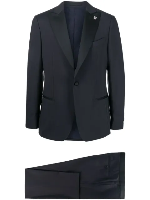 Lardini traje de vestir con botones
