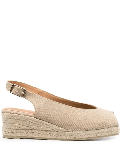 Castañer 50mm Dosalia slingback espadrilles