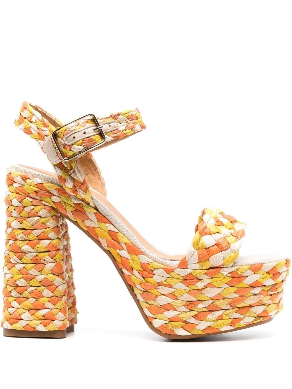 Adara braided platform sandals