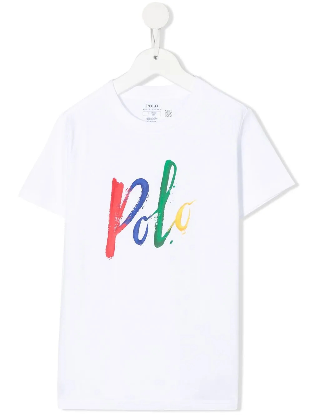 POLO RALPH LAUREN KIDS ロゴ Tシャツ - ホワイト POLO RALPH LAUREN KIDS ロゴ Tシャツ - ホワイト