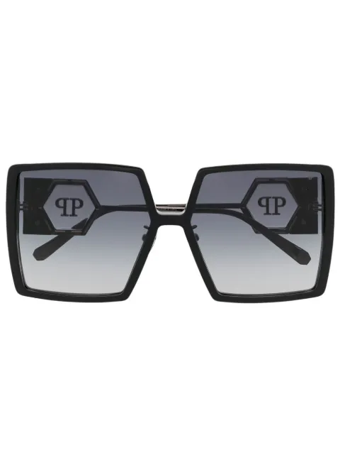 Philipp Plein oversize square-frame sunglasses