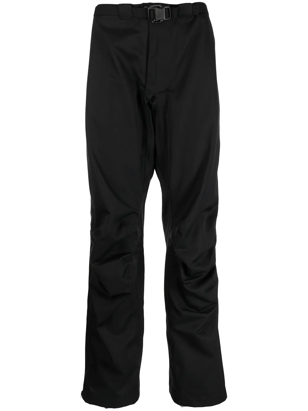 

GR10K belted straight-leg trousers - Black