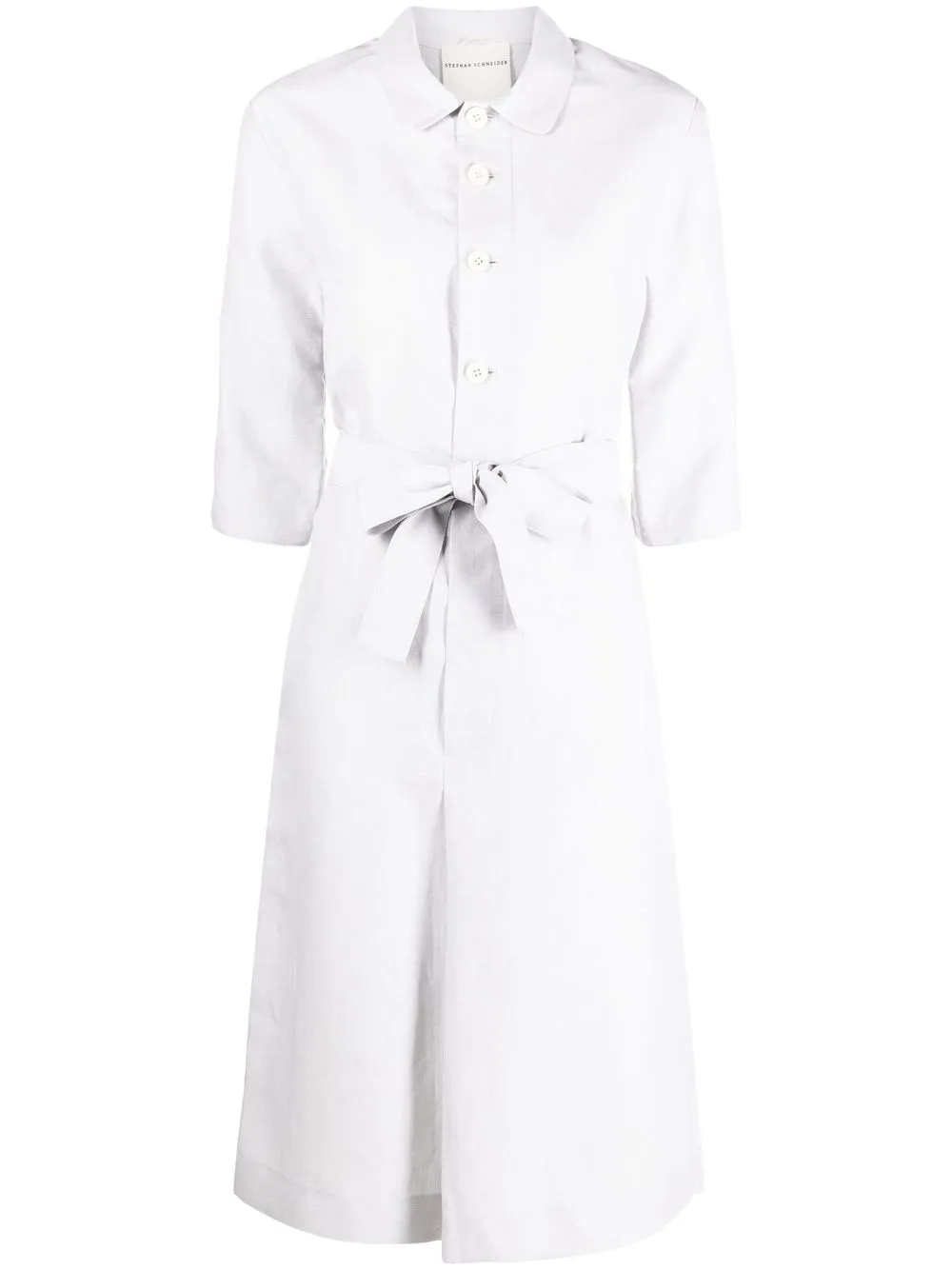 

Stephan Schneider vestido camisero midi Peacock - Gris