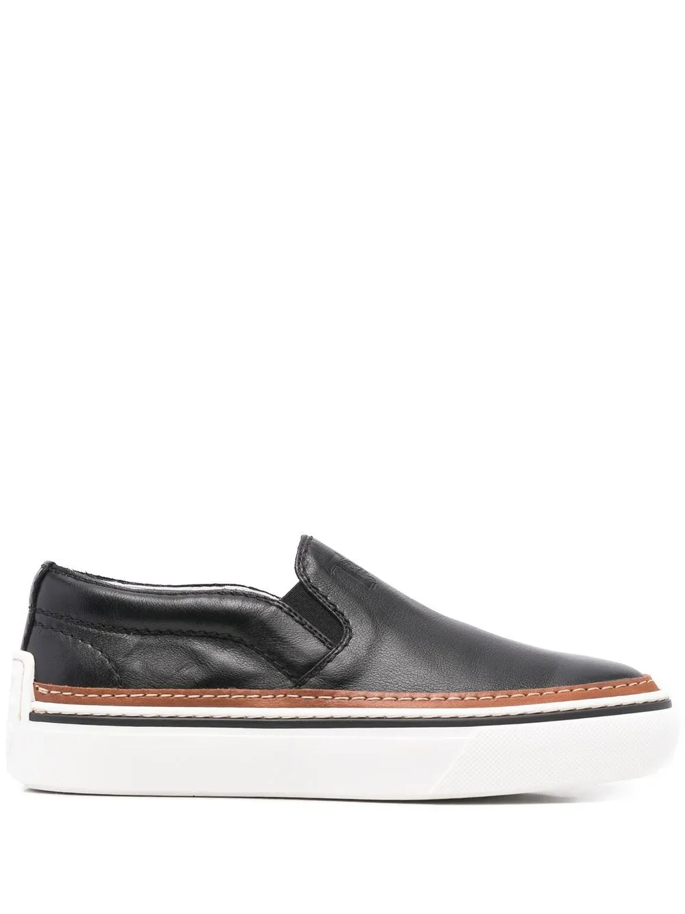 

Tod's tenis slip-on - Negro