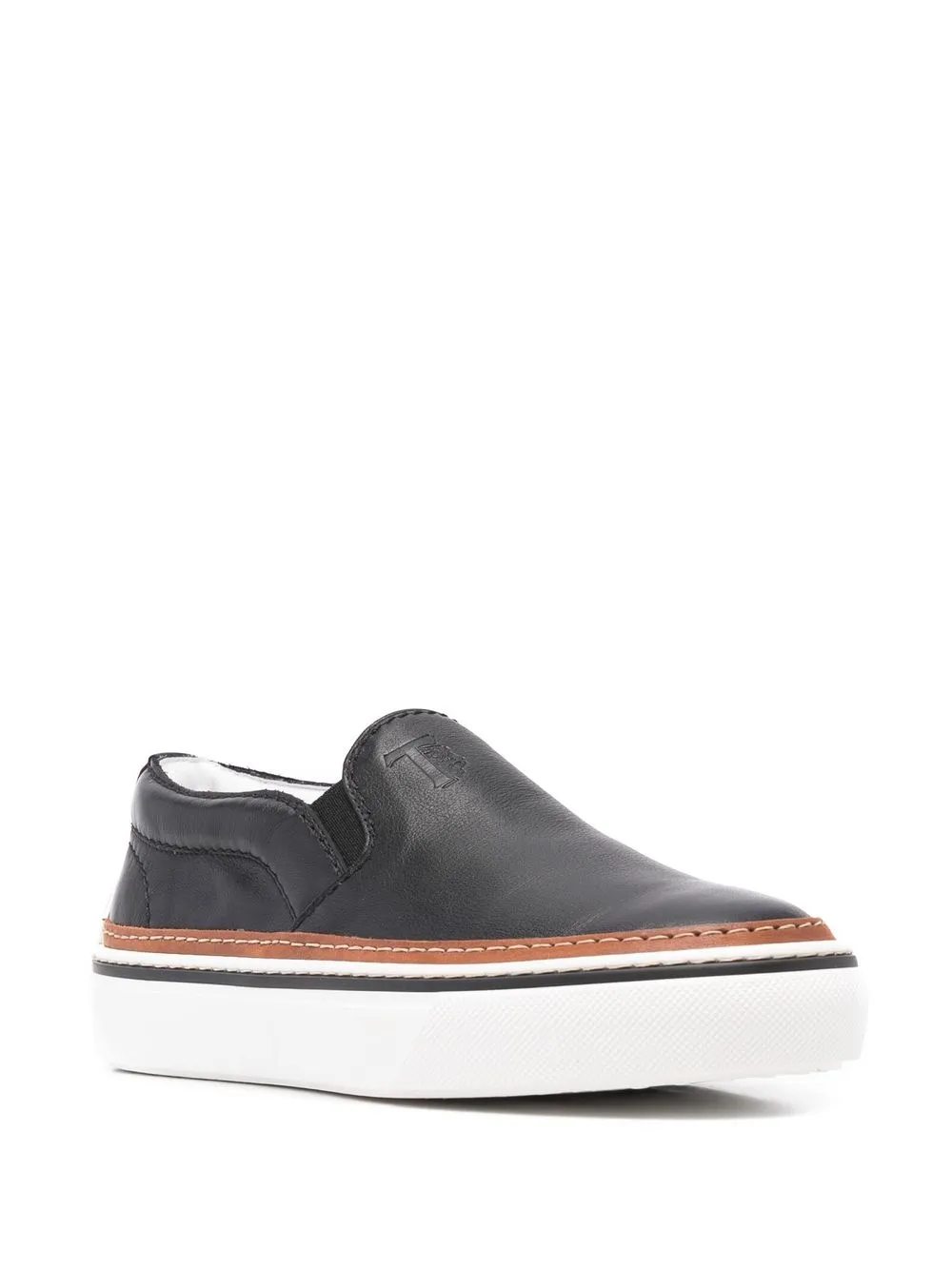 Tod's Leren sneakers - Zwart