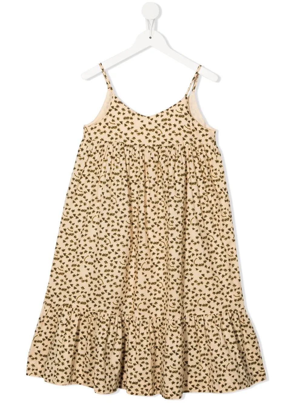 

Bonpoint vestido con estampado floral - Neutro