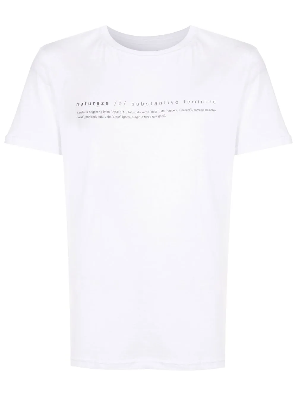 

Osklen definition-print cotton T-shirt - White