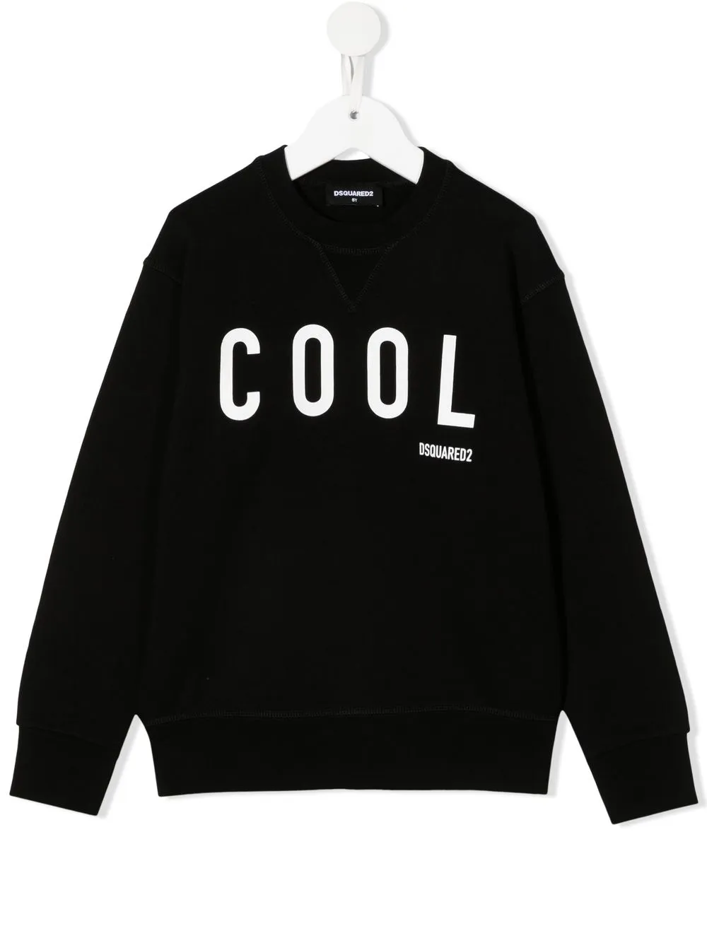 

Dsquared2 Kids sudadera con eslogan estampado - Negro