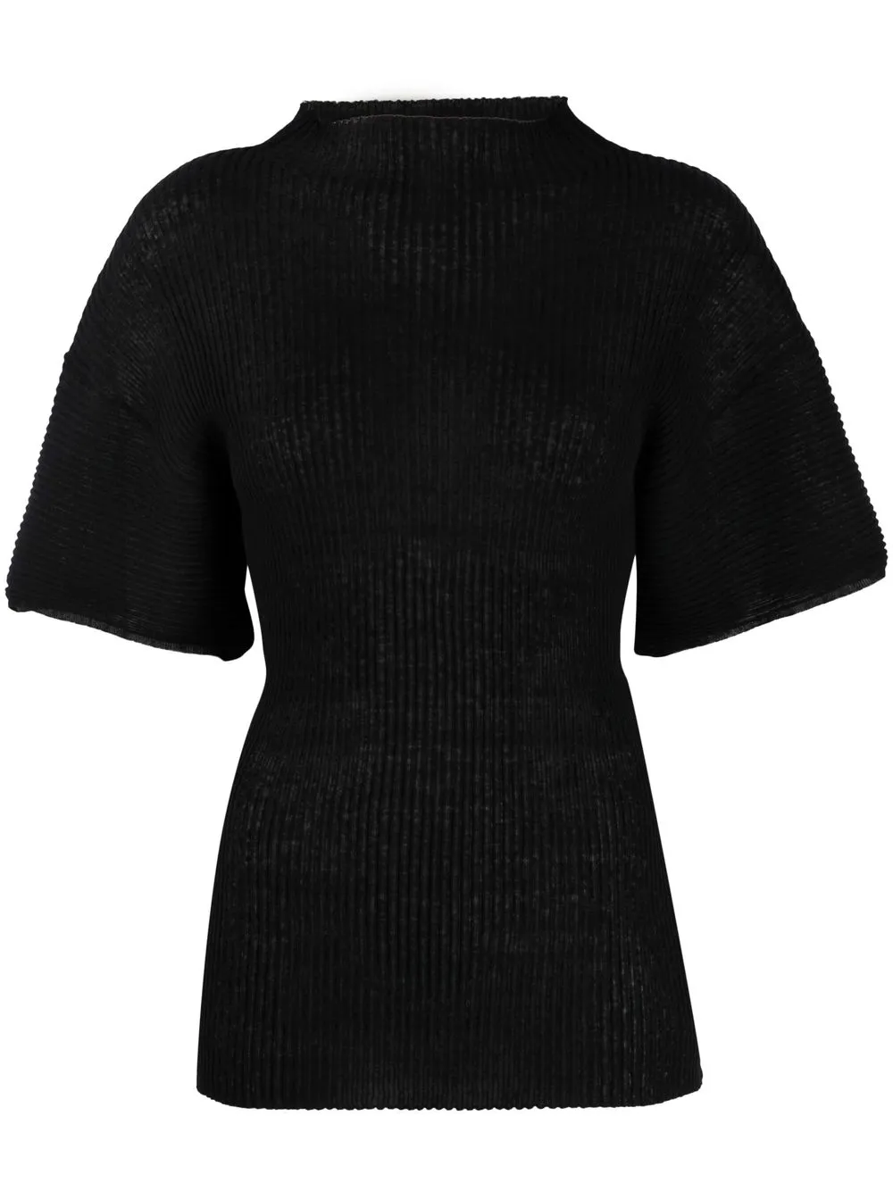 Rus ribbedknit shortsleeve Top Farfetch