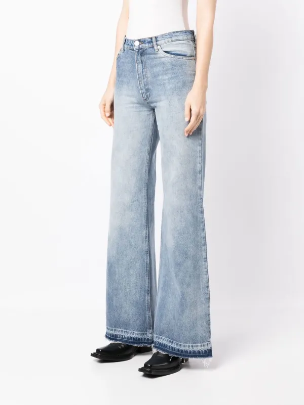 Wide leg best sale flare jeans