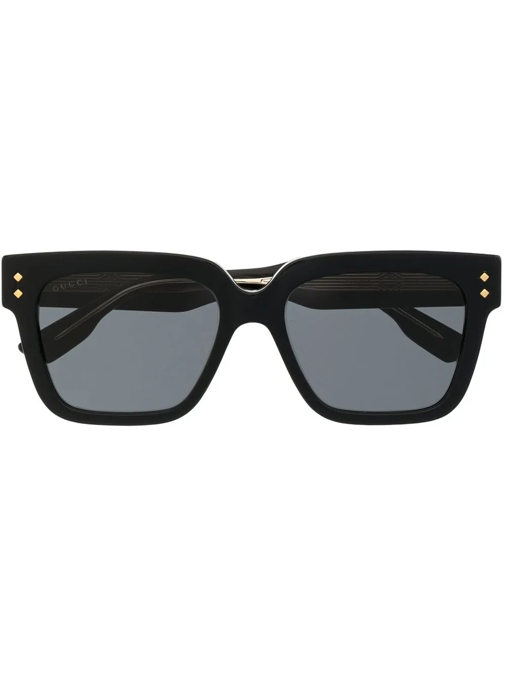 

Gucci Eyewear square frame tinted sunglasses - Black