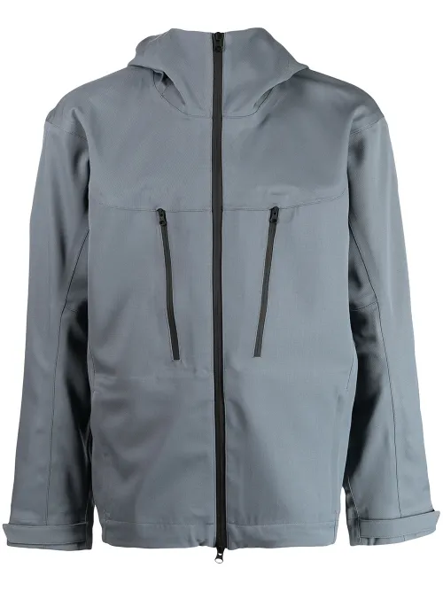GR10K veste zippée en laine - Gris - GR10K - Modalova