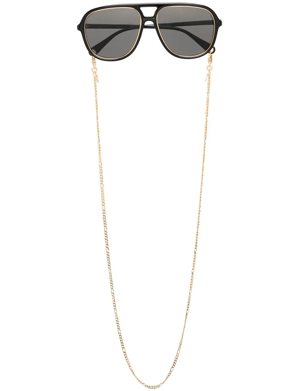 

Gucci Eyewear tinted pilot-frame sunglasses - Black