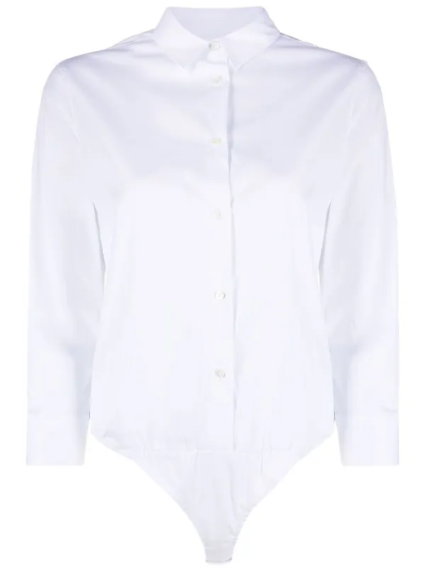 Sara Roka three-quarter Sleeved Poplin 