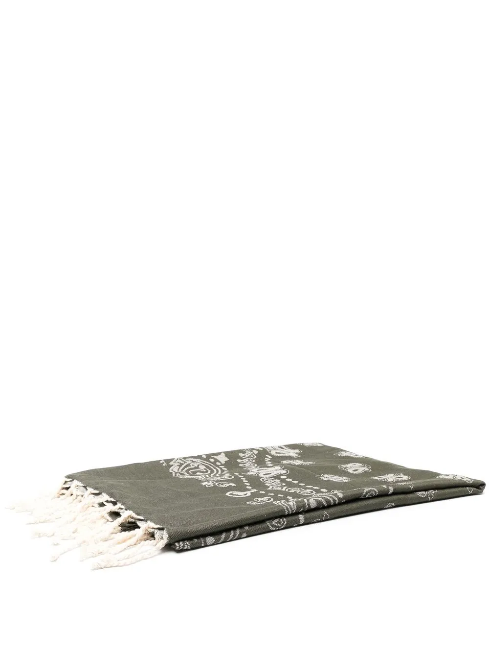 bandana print beach towel