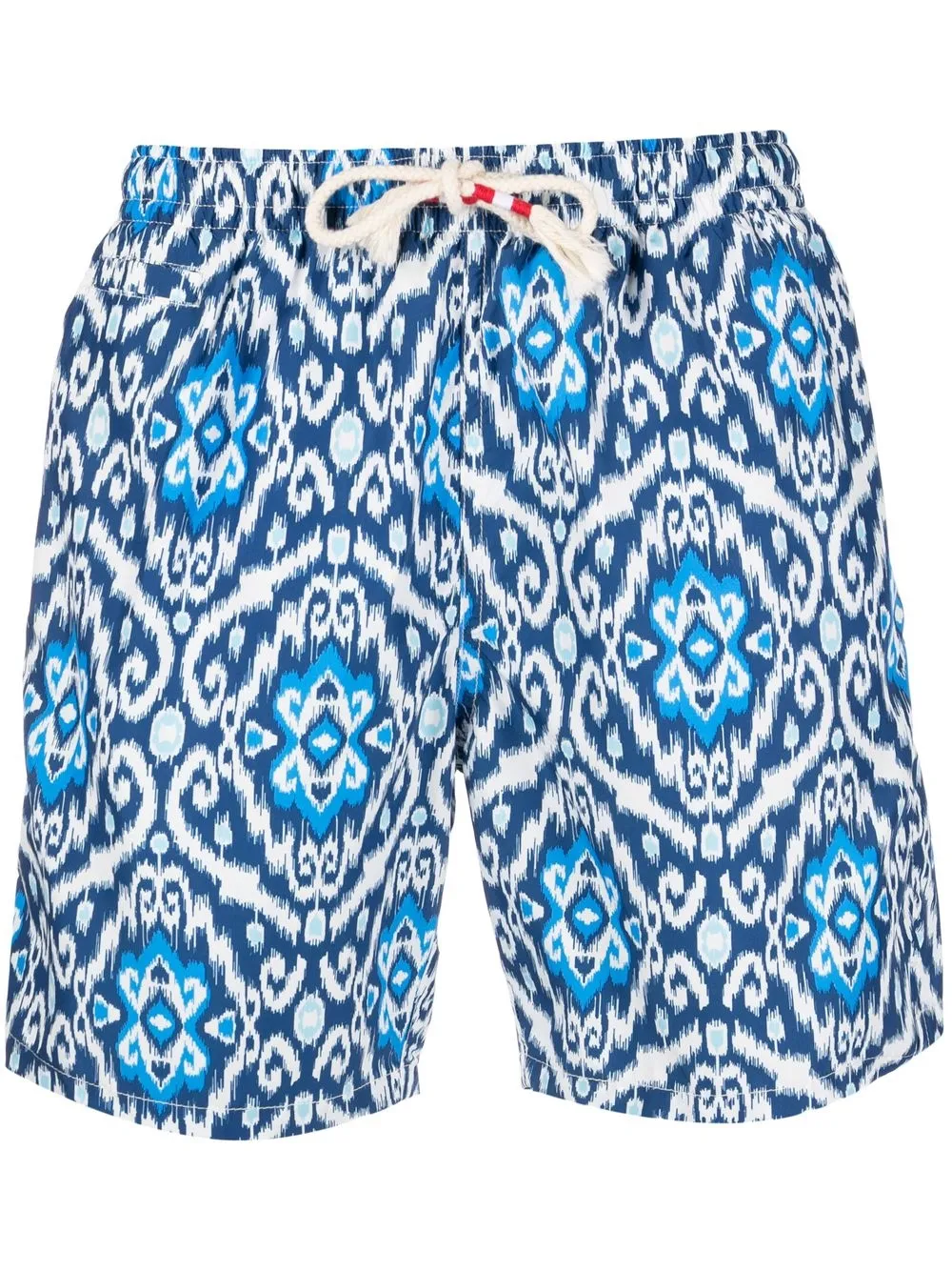 

MC2 Saint Barth shorts de playa con estampado gráfico - Azul