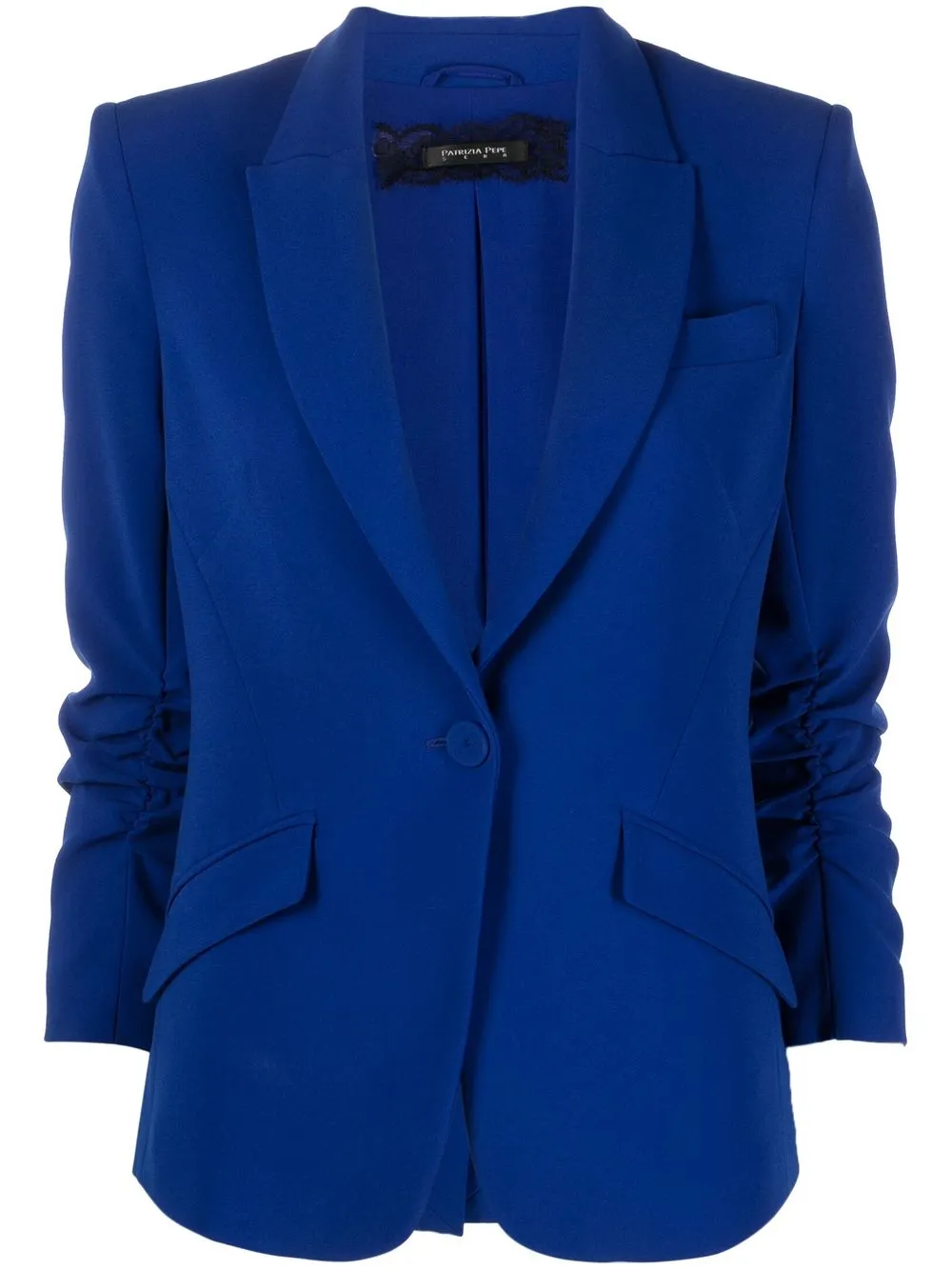 

Patrizia Pepe single-breasted tailored blazer - Blue