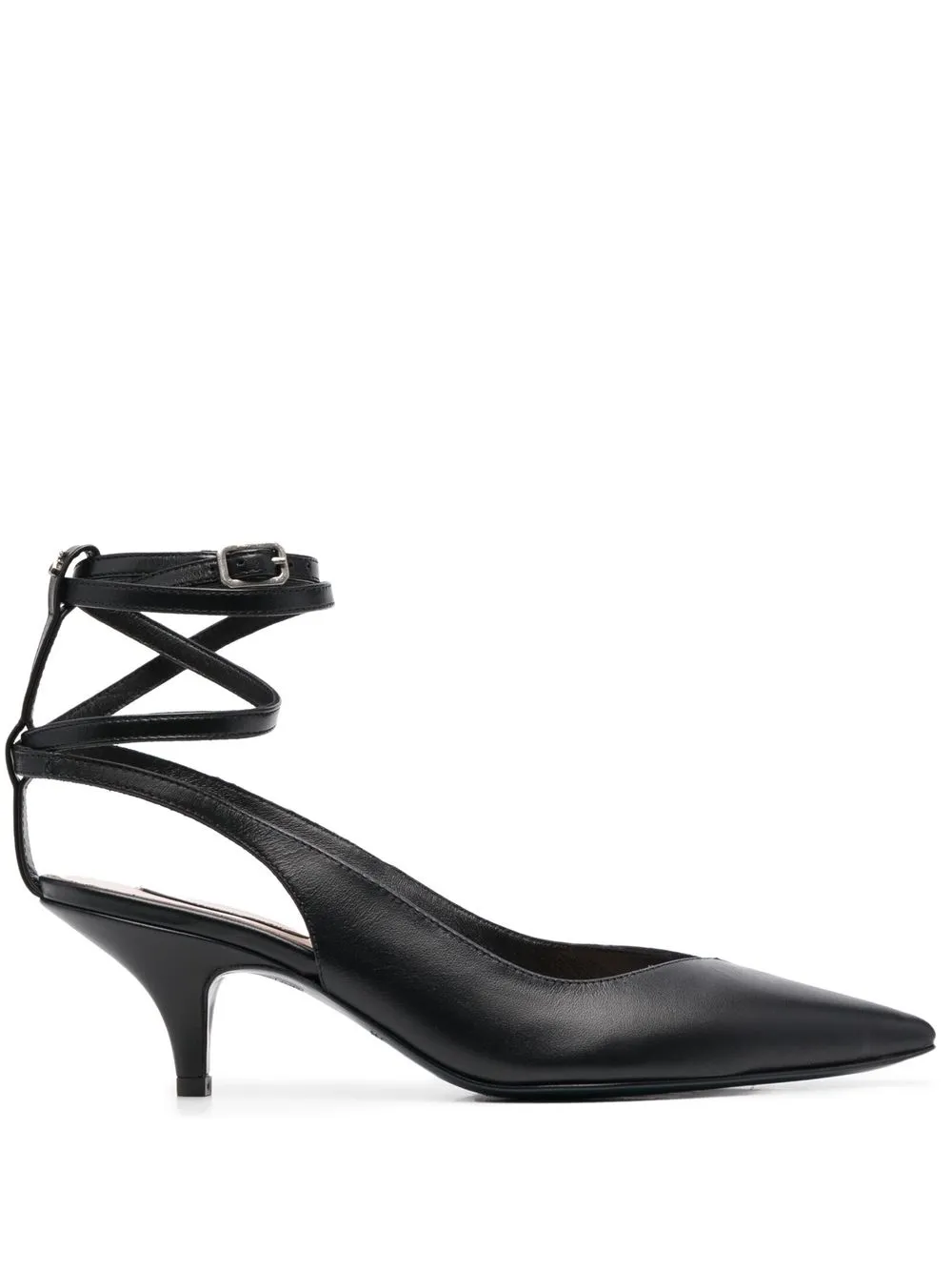 

Patrizia Pepe zapatillas con tacón de 70mm - Negro