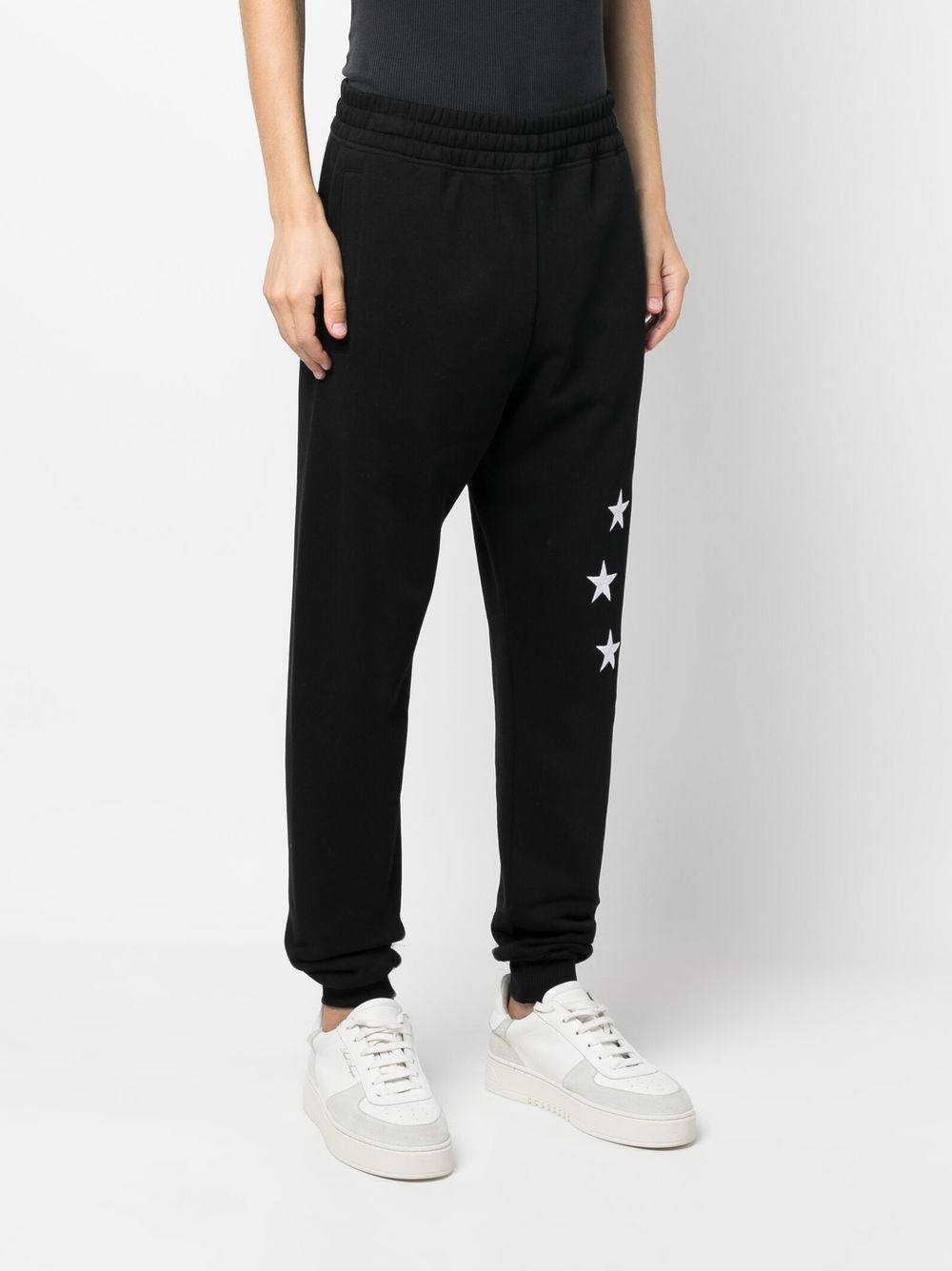 Shop Etudes Studio Tempera Europa Cotton Track Pants In Black