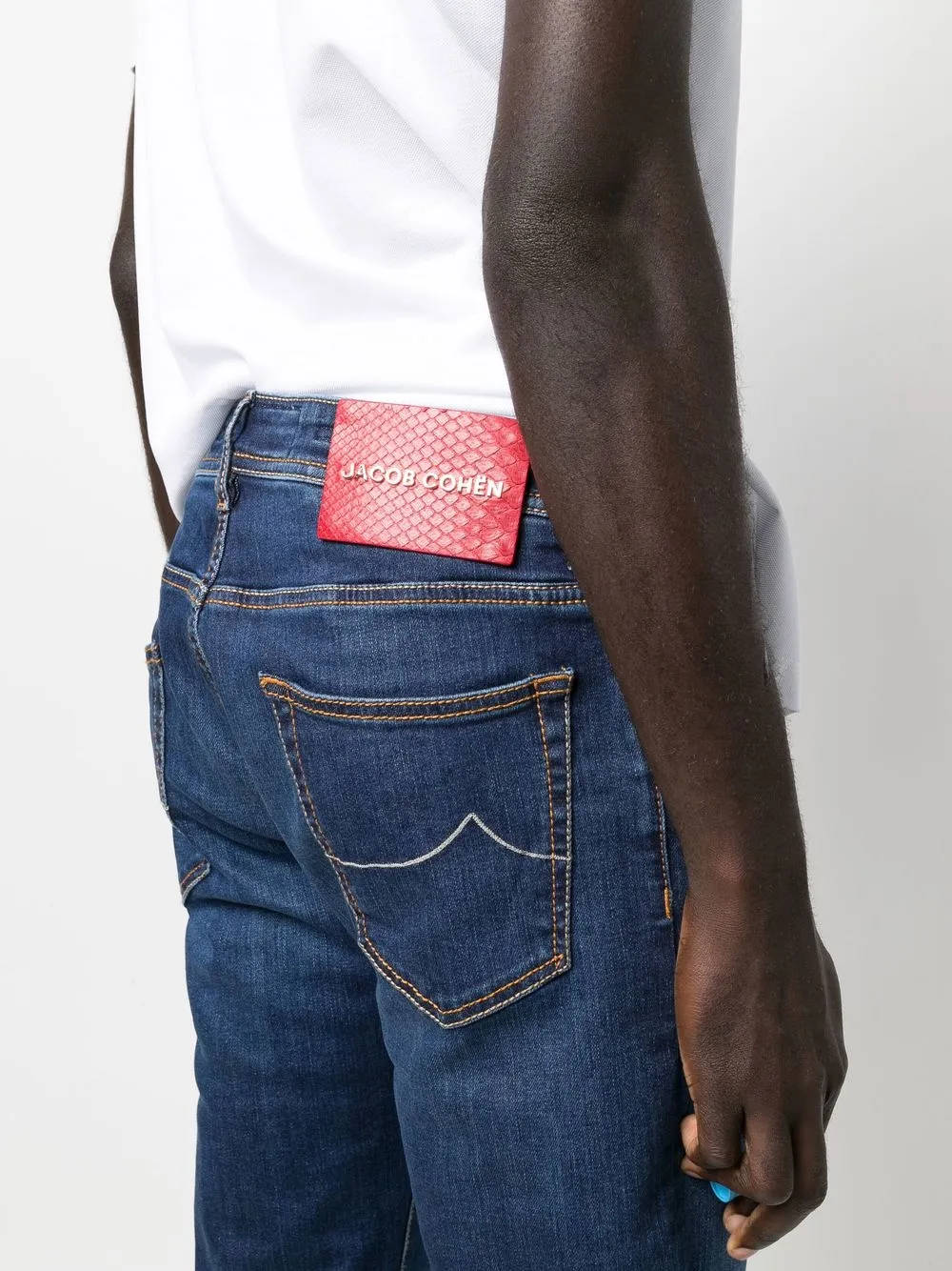 Jacob Cohën Jeans dritti con effetto sfumato | Image 5