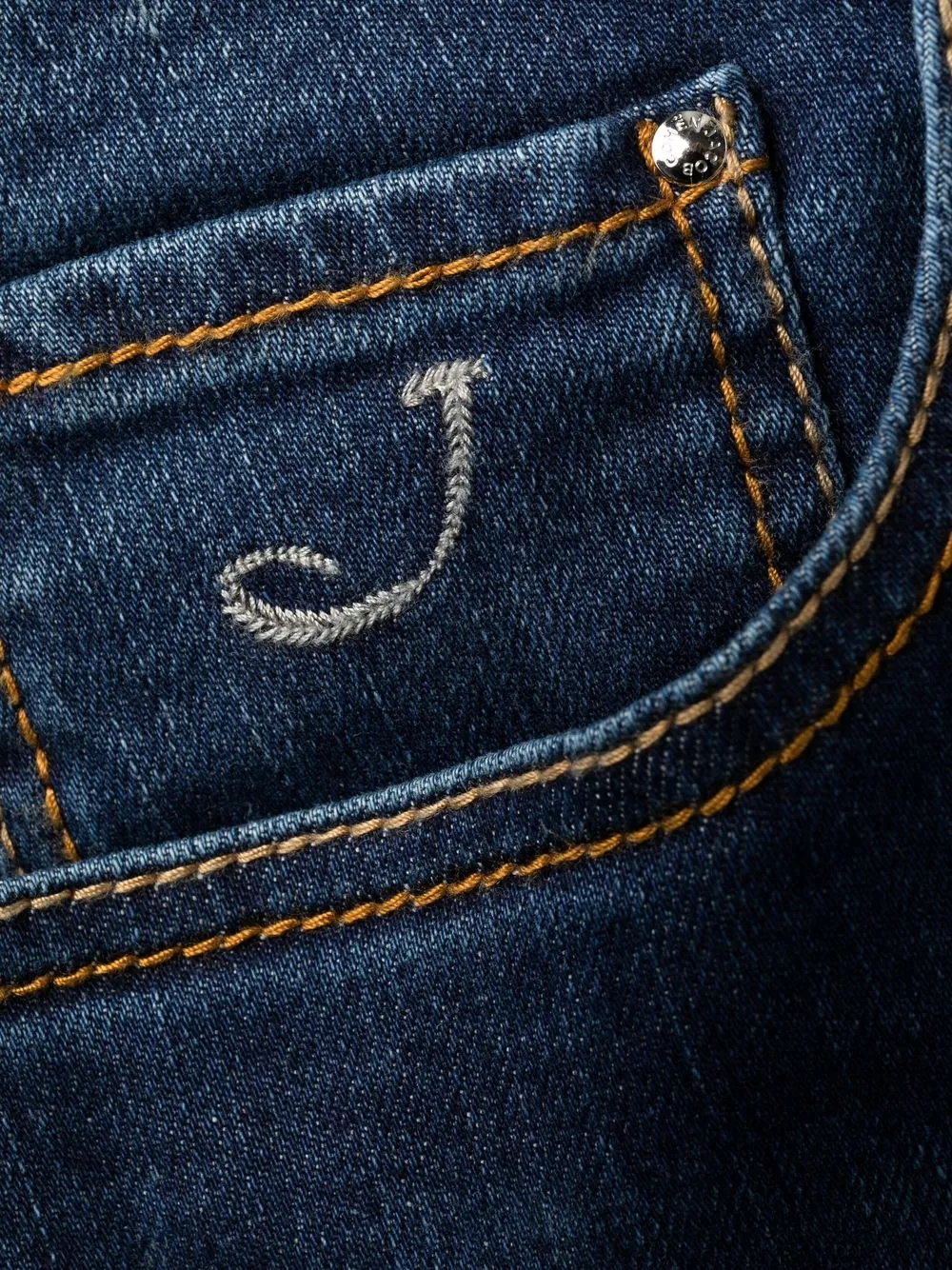 Jacob Cohën Jeans dritti con effetto sfumato | Image 6