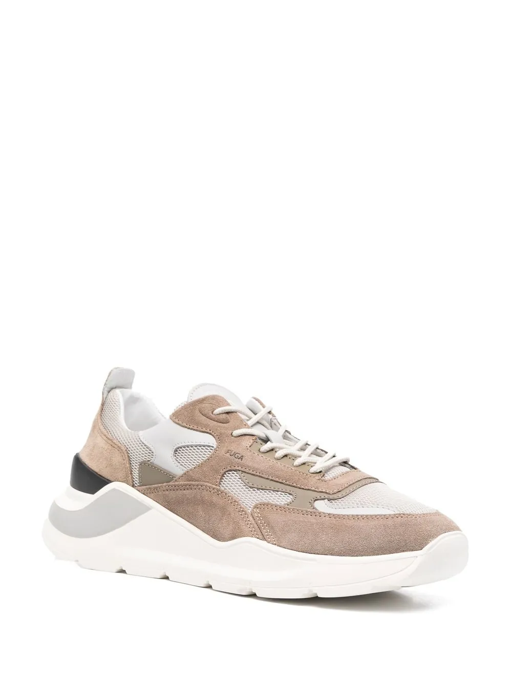 Image 2 of D.A.T.E. panelled low-top sneakers