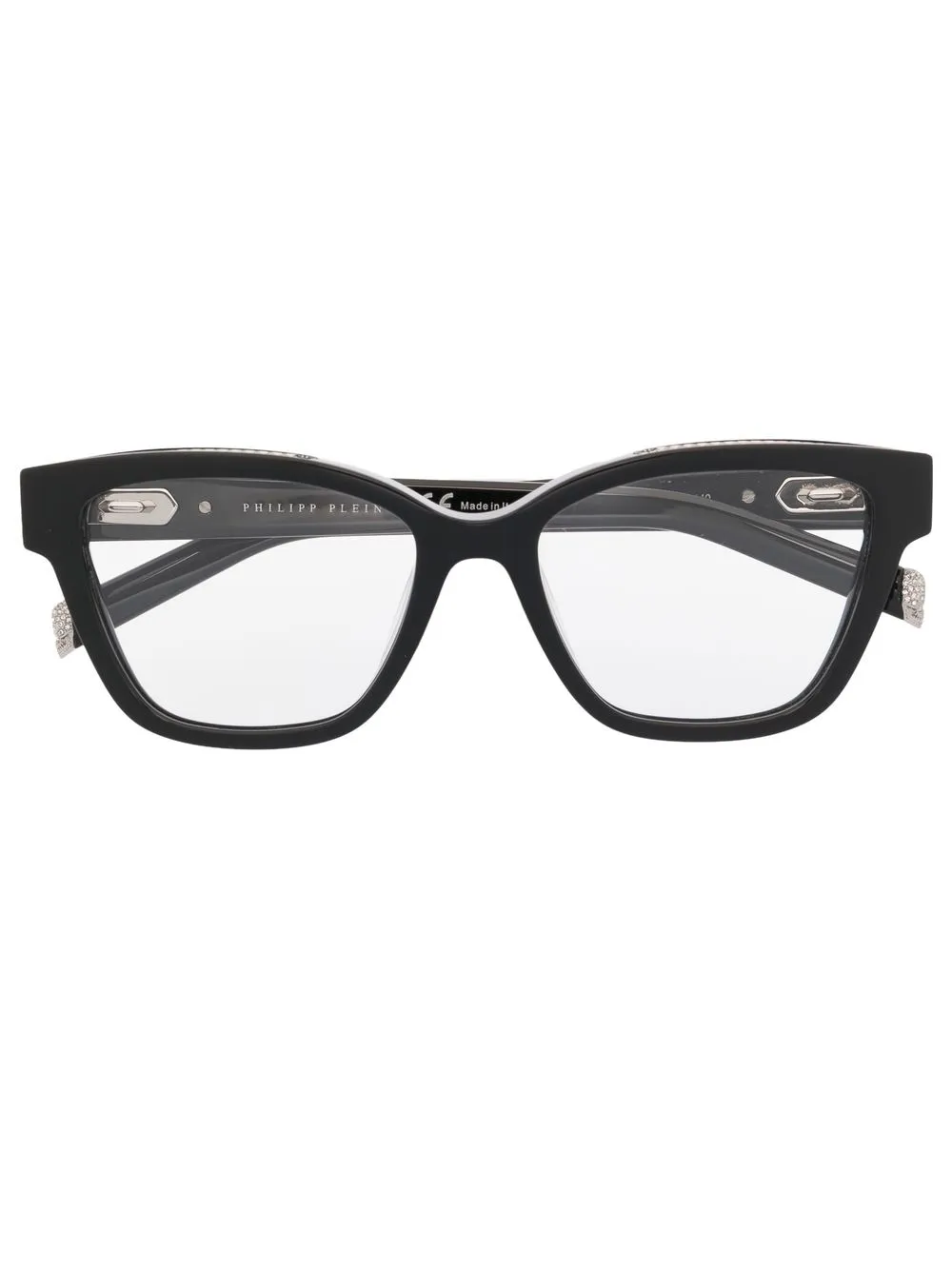 

Philipp Plein Eyewear cat-eye frame optical glasses - Black