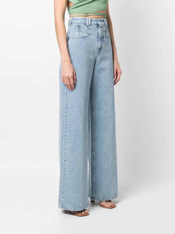 Isabel Marant Lemony wide-leg Denim 