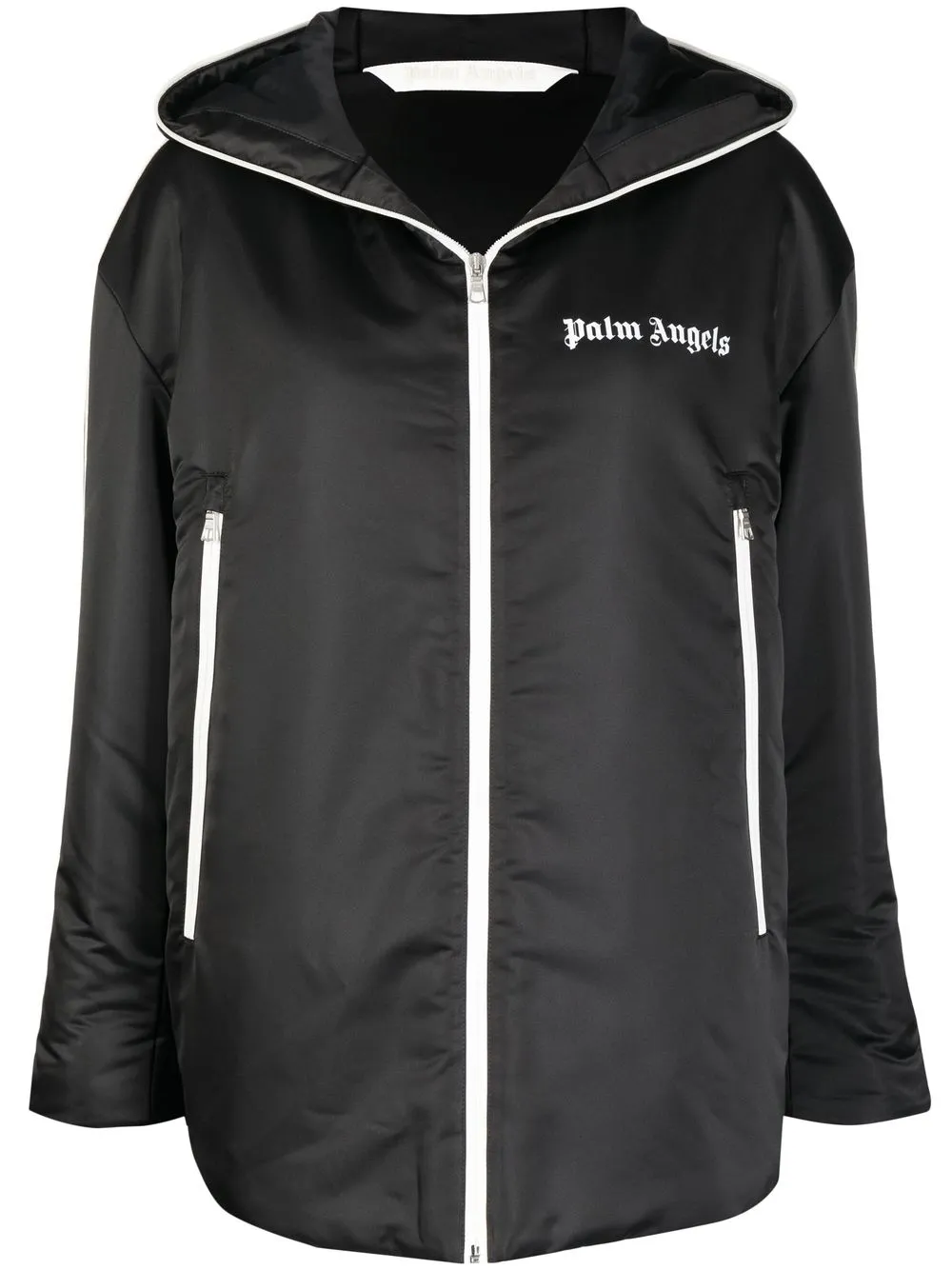 

Palm Angels hoodie con logo estampado - Negro