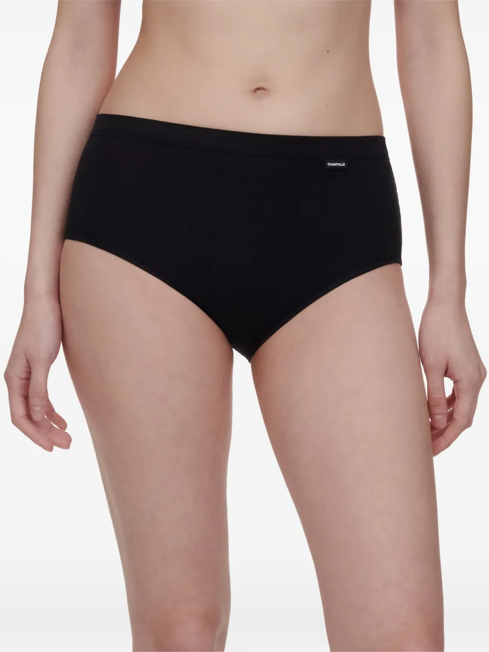 Chantelle Cotton Briefs In Black