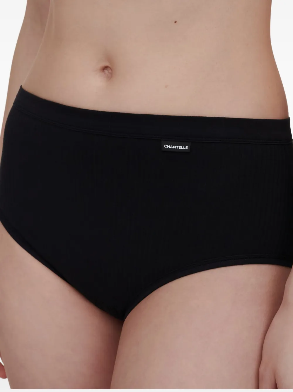 Chantelle Cotton Briefs In Black