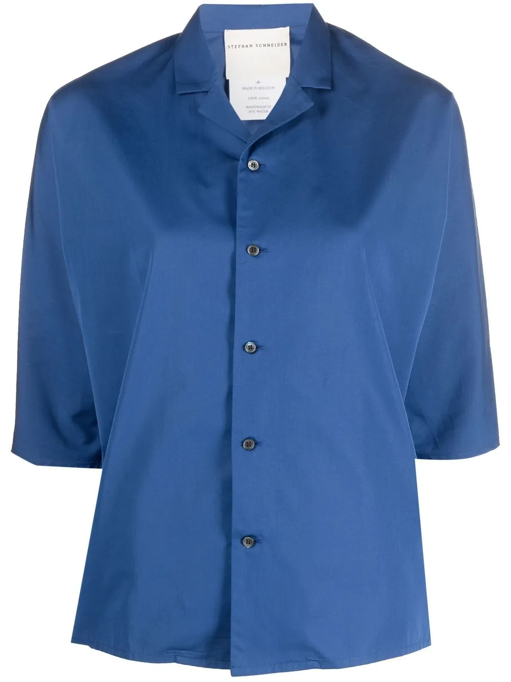 

Stephan Schneider Triadic short-sleeve shirt - Blue