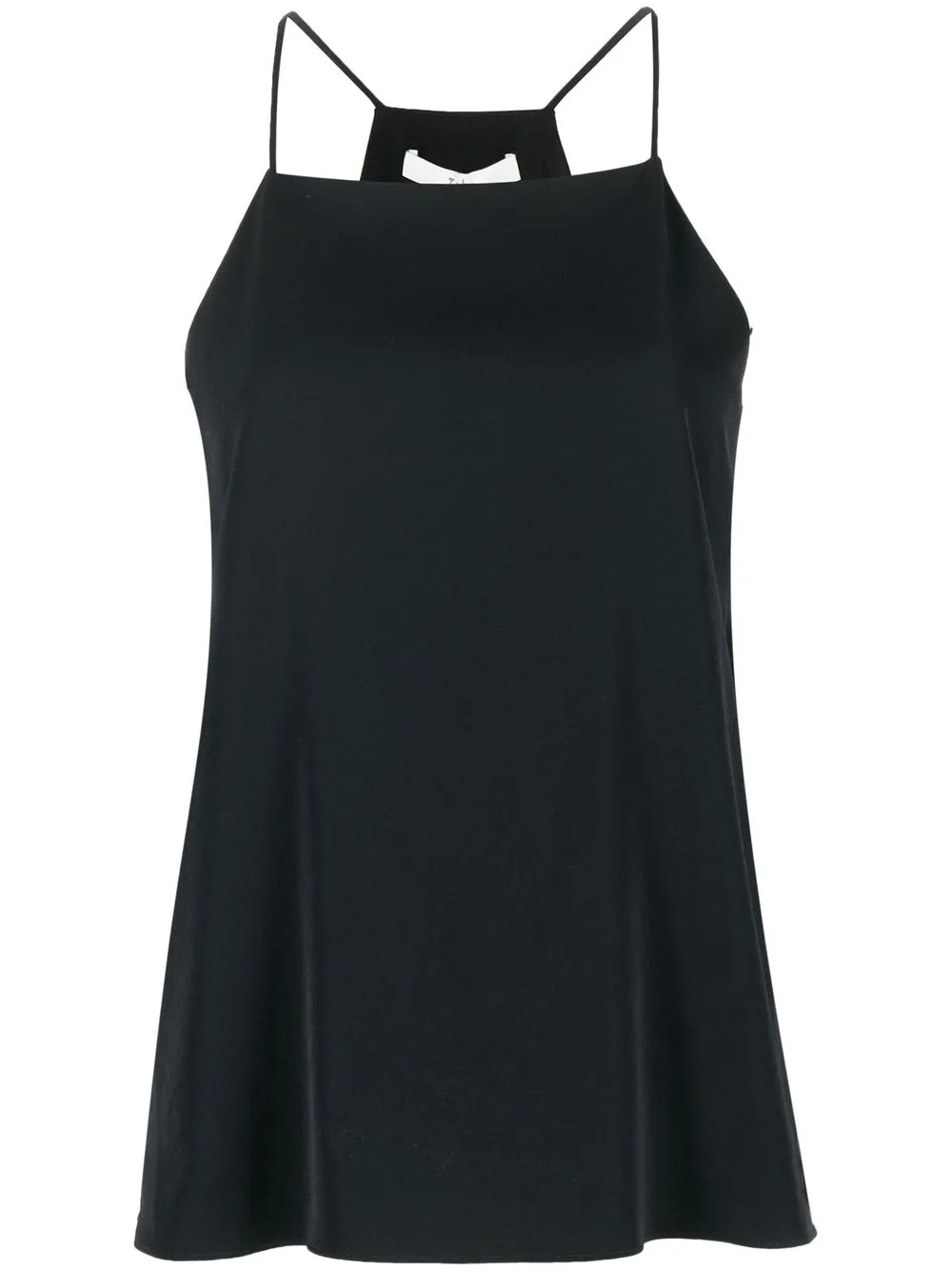 

Tibi top con tirantes finos - Negro