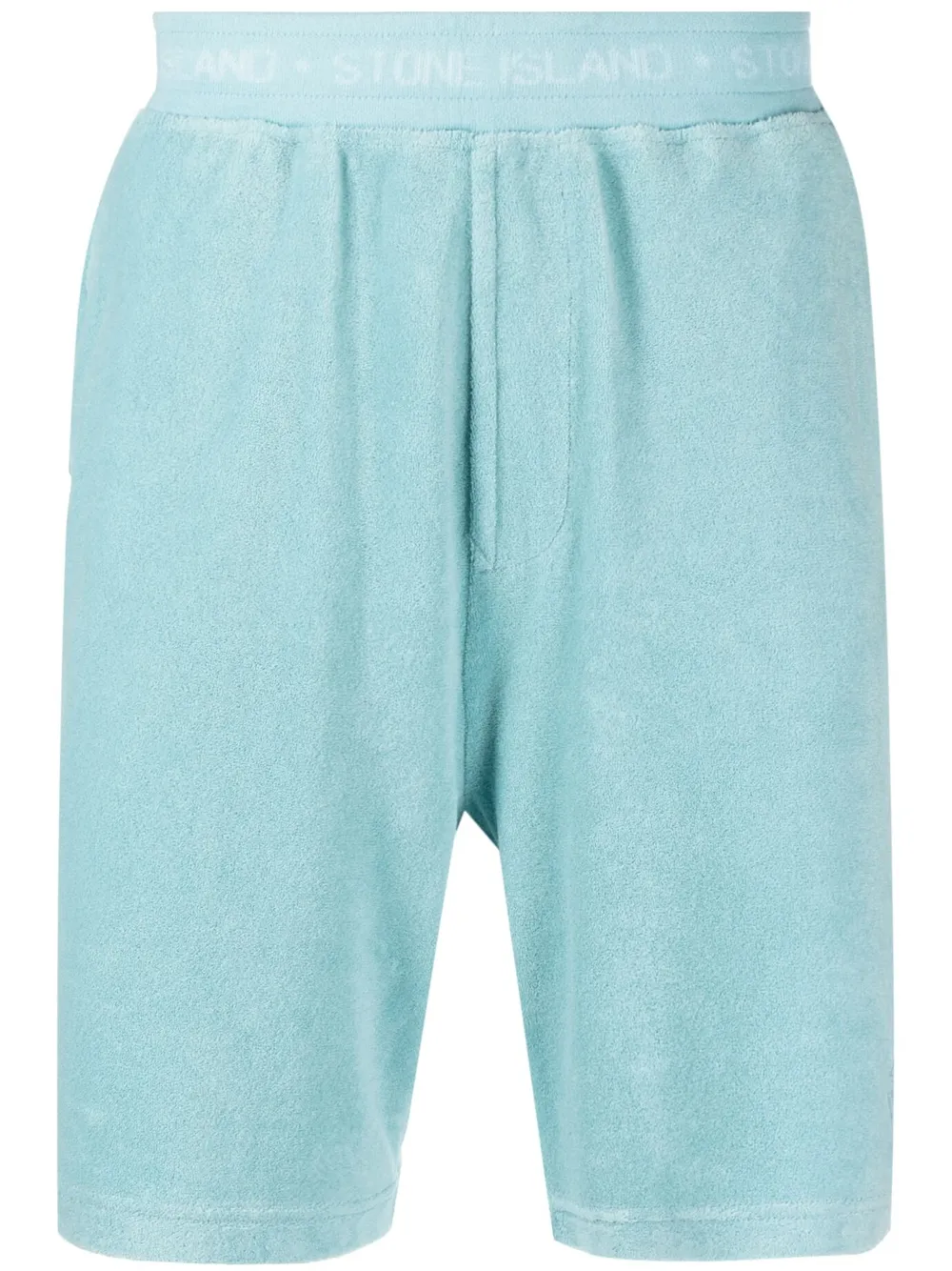 

Stone Island bermudas con logo en la pretina - Azul