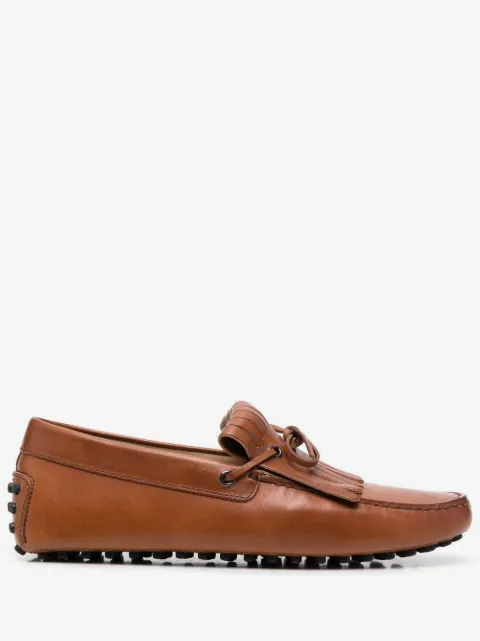 Tod's fringe detail loafers