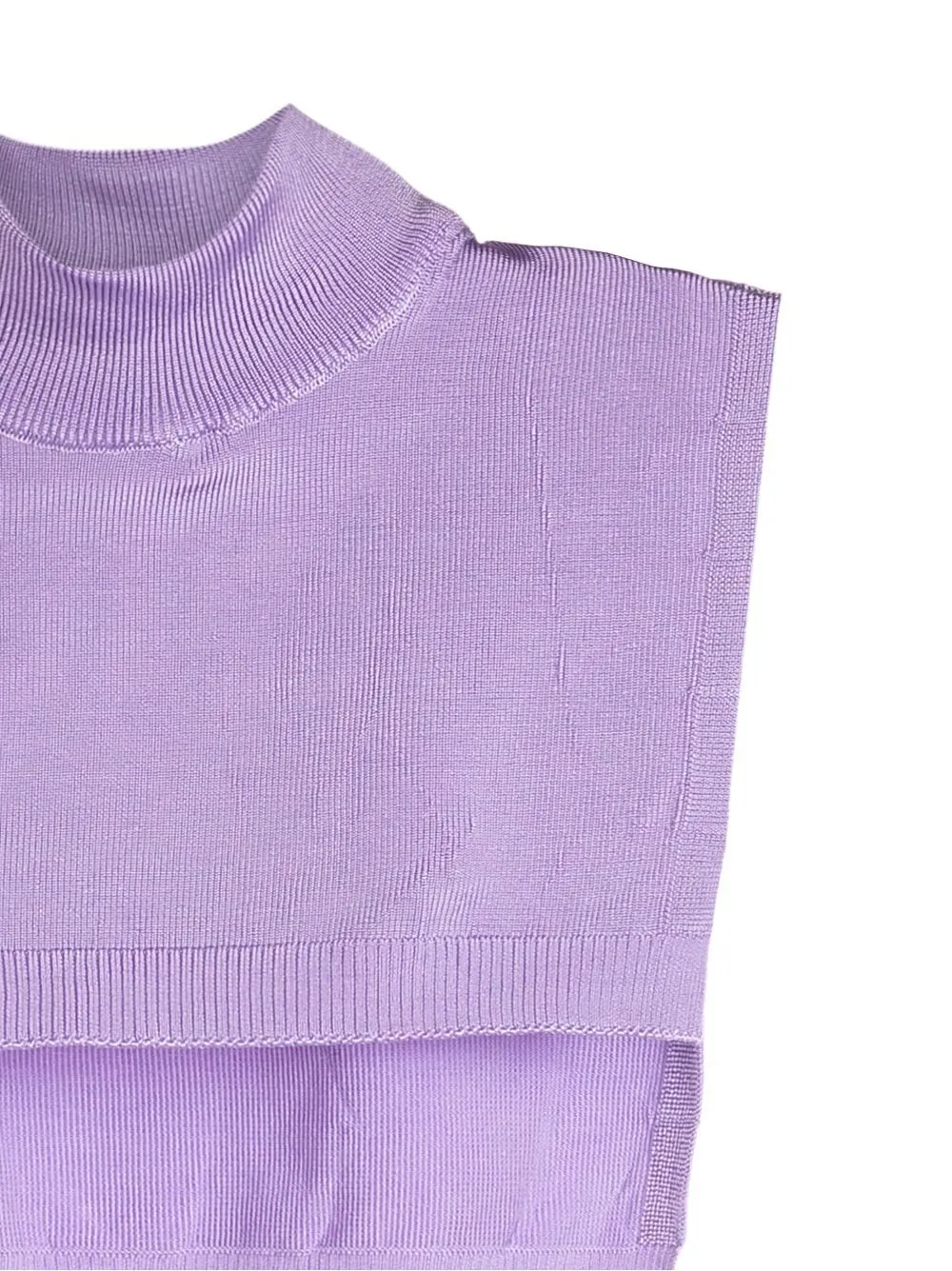 Osklen Sjaal met hoge hals Paars