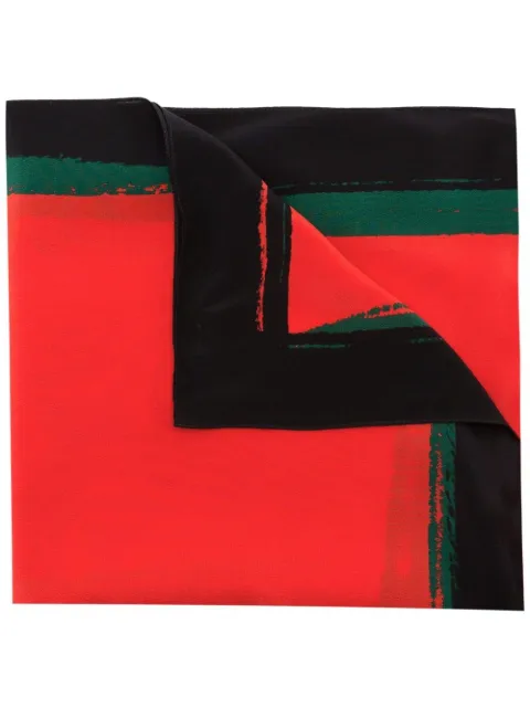 Osklen leopard-print silk scarf