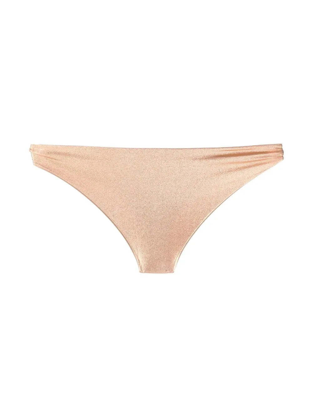  Patrizia Pepe Glitter Hoop-side Bikini Bottoms - Gold 