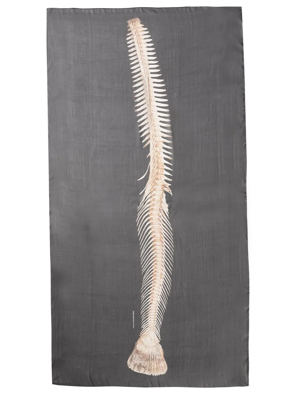 Osklen Graphic-print Silk Scarf In Black